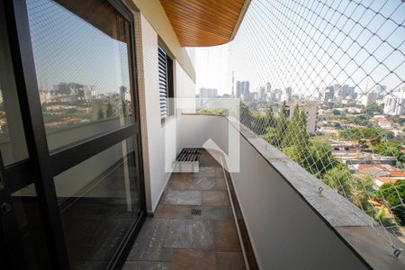 Varanda da Sala de apartamento para alugar com 3 quartos, 165m² em Vila Madalena, São Paulo