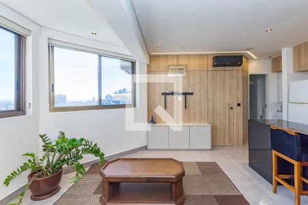 Sala  de apartamento para alugar com 1 quarto, 41m² em Gutierrez, Belo Horizonte