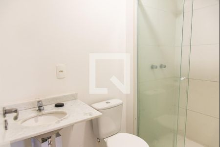 Apartamento à venda com 58m², 1 quarto e 1 vagaBanheiro da suíte