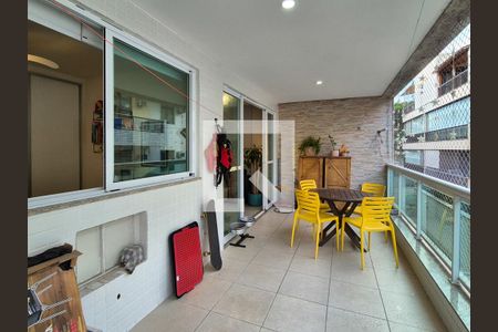 Varanda de apartamento à venda com 3 quartos, 100m² em Recreio dos Bandeirantes, Rio de Janeiro