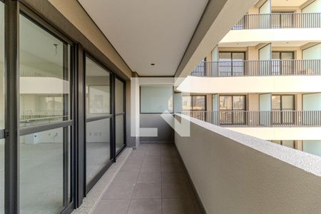 Studio à venda com 41m², 1 quarto e sem vagaVaranda