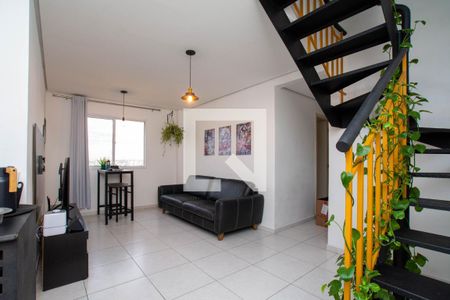 Sala de apartamento para alugar com 3 quartos, 128m² em Vila Rosalia, Guarulhos
