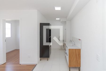 Cozinha de apartamento para alugar com 2 quartos, 35m² em Jardim Promissão, São Paulo