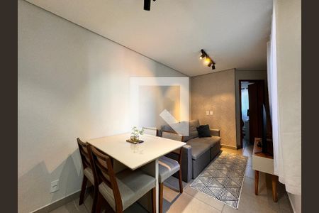 Sala de apartamento para alugar com 2 quartos, 98m² em Campestre, Santo André