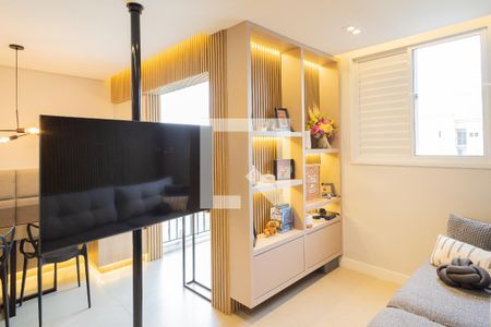 Sala de TV de apartamento à venda com 1 quarto, 59m² em Planalto, São Bernardo do Campo