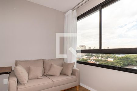 Sala de apartamento para alugar com 2 quartos, 39m² em Indianópolis, São Paulo
