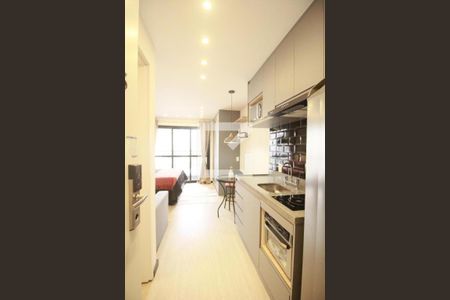 Entrada de apartamento para alugar com 1 quarto, 24m² em Indianópolis, São Paulo