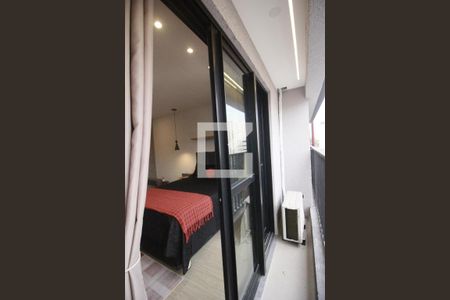 Apartamento para alugar com 24m², 1 quarto e sem vagaVaranda