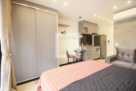 Quarto de apartamento para alugar com 1 quarto, 24m² em Indianópolis, São Paulo