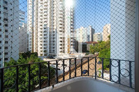 Varanda da Sala de apartamento para alugar com 1 quarto, 50m² em Bela Vista, São Paulo