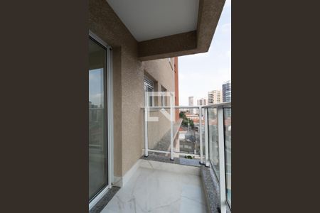 Varanda  Sala de apartamento para alugar com 1 quarto, 44m² em Jardim Avelino, São Paulo