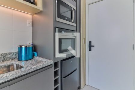 Apartamento para alugar com 30m², 1 quarto e sem vagaStudio - Quarto e Cozinha