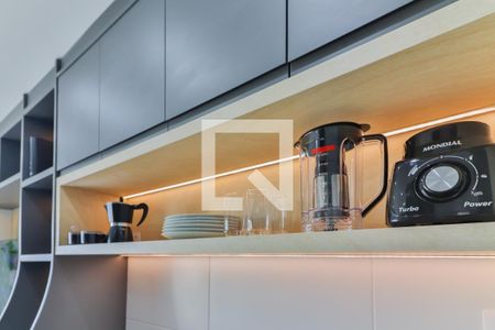 Apartamento para alugar com 30m², 1 quarto e sem vagaStudio - Quarto e Cozinha