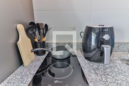 Apartamento para alugar com 30m², 1 quarto e sem vagaStudio - Quarto e Cozinha
