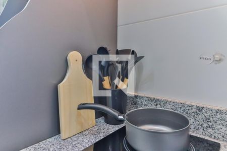 Apartamento para alugar com 30m², 1 quarto e sem vagaStudio - Quarto e Cozinha