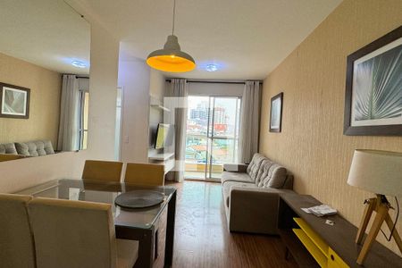 Sala de apartamento para alugar com 2 quartos, 55m² em Vila Barros, Barueri