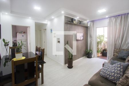 Sala de apartamento para alugar com 2 quartos, 54m² em Parque Maria Helena, São Paulo