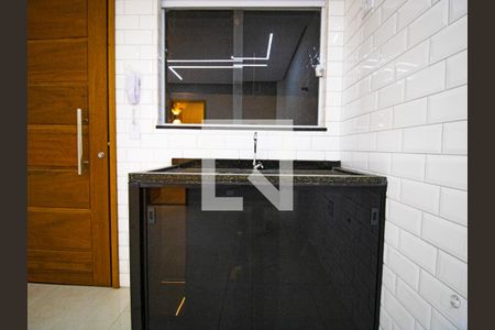 Cozinha de apartamento para alugar com 1 quarto, 33m² em Vila Gustavo, São Paulo