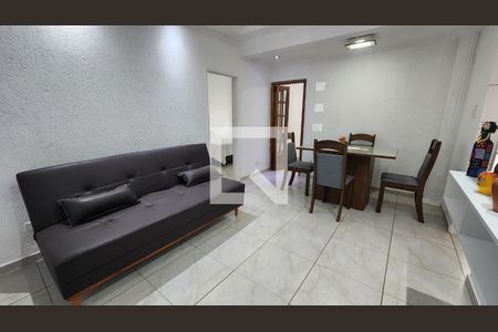 Sala de apartamento para alugar com 2 quartos, 60m² em Aparecida, Santos