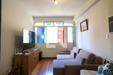 Sala de apartamento à venda com 3 quartos, 87m² em Cidade Nova, Belo Horizonte