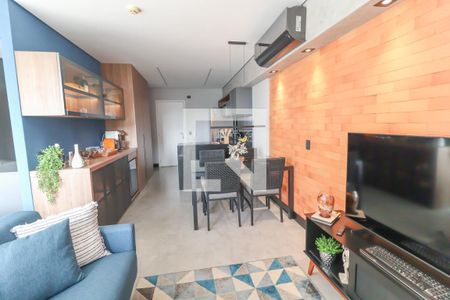 Sala de apartamento à venda com 1 quarto, 45m² em Centro, Jundiaí