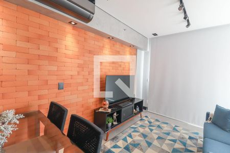 Sala de apartamento à venda com 1 quarto, 45m² em Centro, Jundiaí