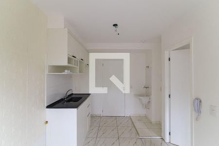 Apartamento para alugar com 24m², 1 quarto e sem vaga Apartamento para alugar com 24m², 1 quarto e sem vagaCozinha e Área de Serviço