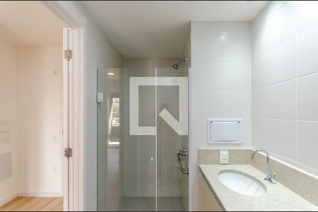 Studio para alugar com 27m², 1 quarto e sem vaga Studio para alugar com 27m², 1 quarto e sem vagaBanheiro