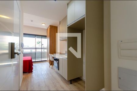 Cozinha de kitnet/studio para alugar com 1 quarto, 27m² em Vila Primavera, São Paulo