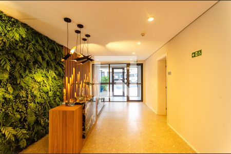 Studio para alugar com 27m², 1 quarto e sem vaga Studio para alugar com 27m², 1 quarto e sem vagaHall