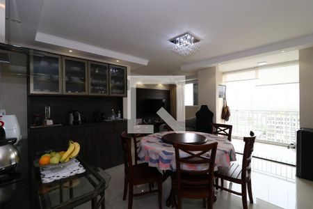 Sala de Jantar de apartamento à venda com 2 quartos, 73m² em Jardim, Santo André