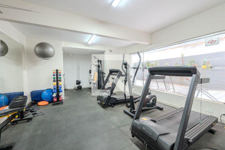 Apartamento para alugar com 38m², 1 quarto e sem vaga Apartamento para alugar com 38m², 1 quarto e sem vagaÁrea comum - Academia