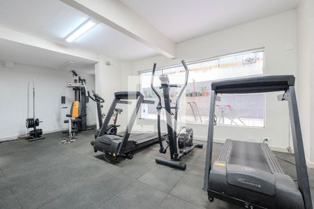 Área comum - Academia de apartamento para alugar com 1 quarto, 38m² em Bela Vista, São Paulo