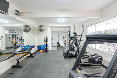 Apartamento para alugar com 38m², 1 quarto e sem vaga Apartamento para alugar com 38m², 1 quarto e sem vagaÁrea comum - Academia