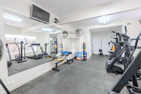 Área comum - Academia de apartamento para alugar com 1 quarto, 38m² em Bela Vista, São Paulo
