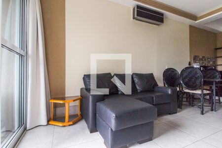 Sala de TV de apartamento à venda com 1 quarto, 45m² em Tamboré, Santana de Parnaíba