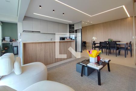Sala de apartamento à venda com 4 quartos, 130m² em Swiss Park, Campinas