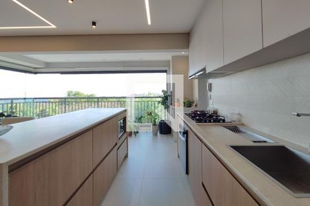 Cozinha de apartamento para alugar com 4 quartos, 130m² em Swiss Park, Campinas