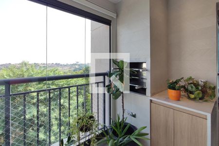 Varanda gourmet de apartamento para alugar com 4 quartos, 130m² em Swiss Park, Campinas