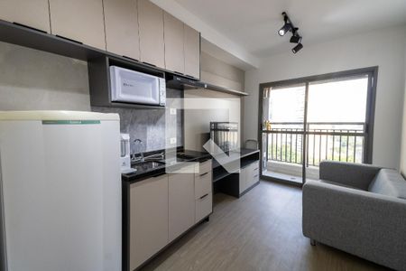 Sala/Cozinha de apartamento para alugar com 1 quarto, 28m² em Jardim Independência (são Paulo), São Paulo