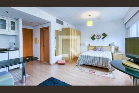 Sala de apartamento para alugar com 1 quarto, 46m² em Alphaville Industrial, Barueri