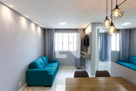 sala de apartamento para alugar com 2 quartos, 40m² em Vila Plana, São Paulo