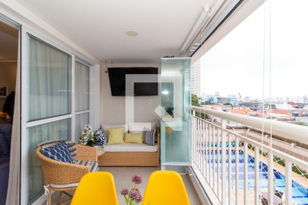 Varanda gourmet de apartamento à venda com 3 quartos, 105m² em Vila Carrão, São Paulo