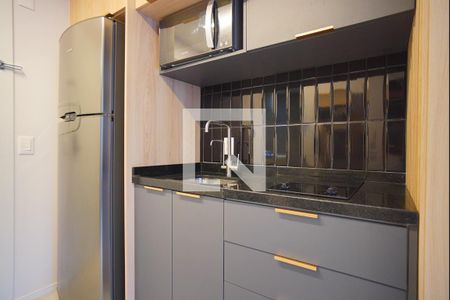 Cozinha de kitnet/studio para alugar com 1 quarto, 26m² em Mont’serrat, Porto Alegre