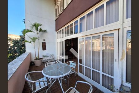 Varanda  de apartamento à venda com 3 quartos, 144m² em Botafogo, Rio de Janeiro