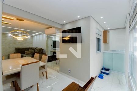 Varanda da Sala de apartamento à venda com 3 quartos, 82m² em Picanço, Guarulhos