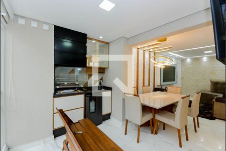Varanda da Sala de apartamento à venda com 3 quartos, 82m² em Picanço, Guarulhos