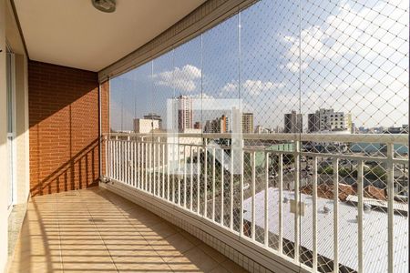 Varanda da Sala de apartamento para alugar com 3 quartos, 92m² em Vila Brasilina, São Paulo