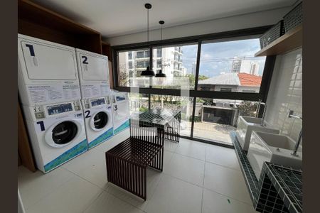 Apartamento para alugar com 25m², 1 quarto e sem vaga Apartamento para alugar com 25m², 1 quarto e sem vagaÁrea comum - Lavanderia