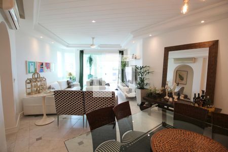 Sala de apartamento para alugar com 4 quartos, 180m² em Enseada, Guarujá